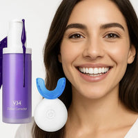Combo Blanqueador LED + Gel V34® - Blanqueamiento Rápido en Casa