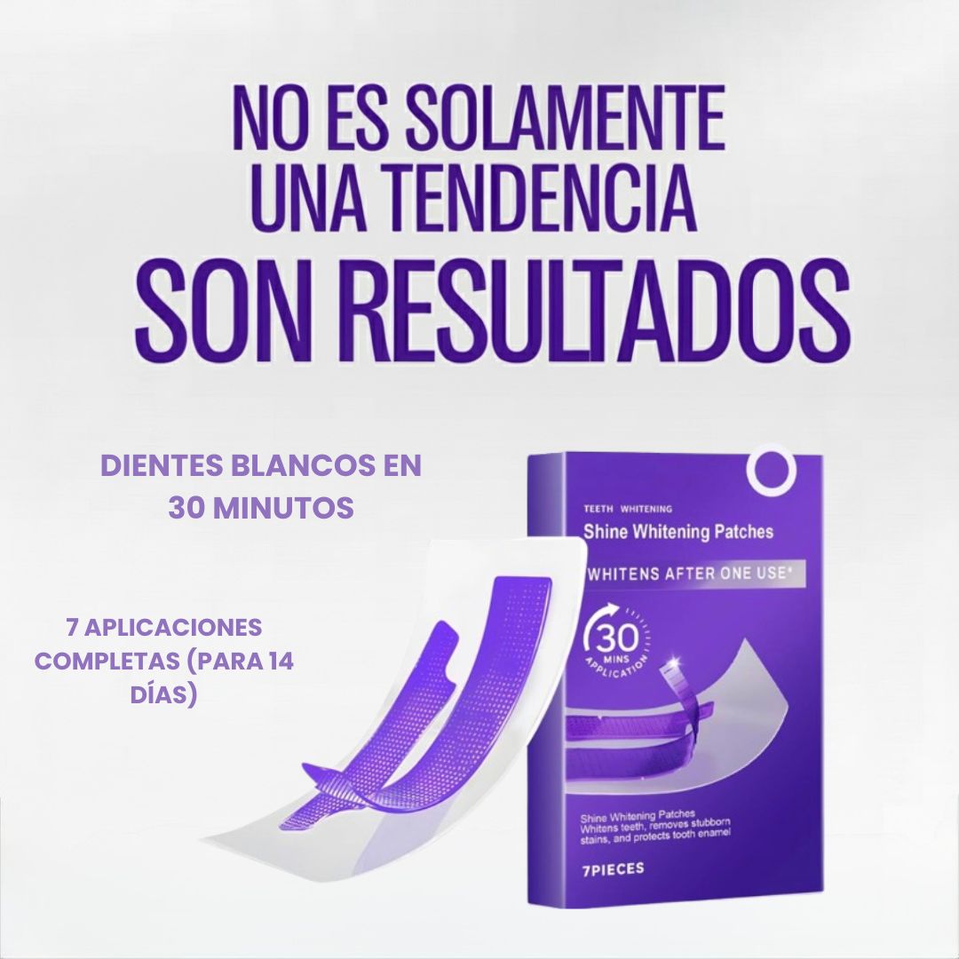 Tiras Blanqueadoras para Dientes – Sonrisa Más Blanca al Instante