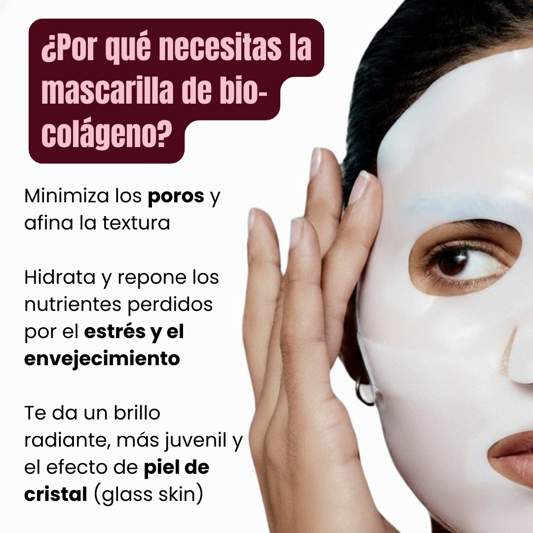 Máscara de Colágeno + Varita Facial LED — Rejuvenece tu piel desde la primera semana