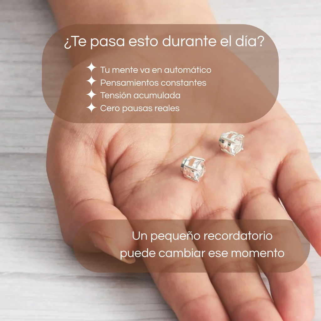 Pendientes magnéticos: un pequeño recordatorio para volver al presente