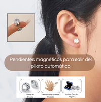 Pendientes magnéticos: un pequeño recordatorio para volver al presente