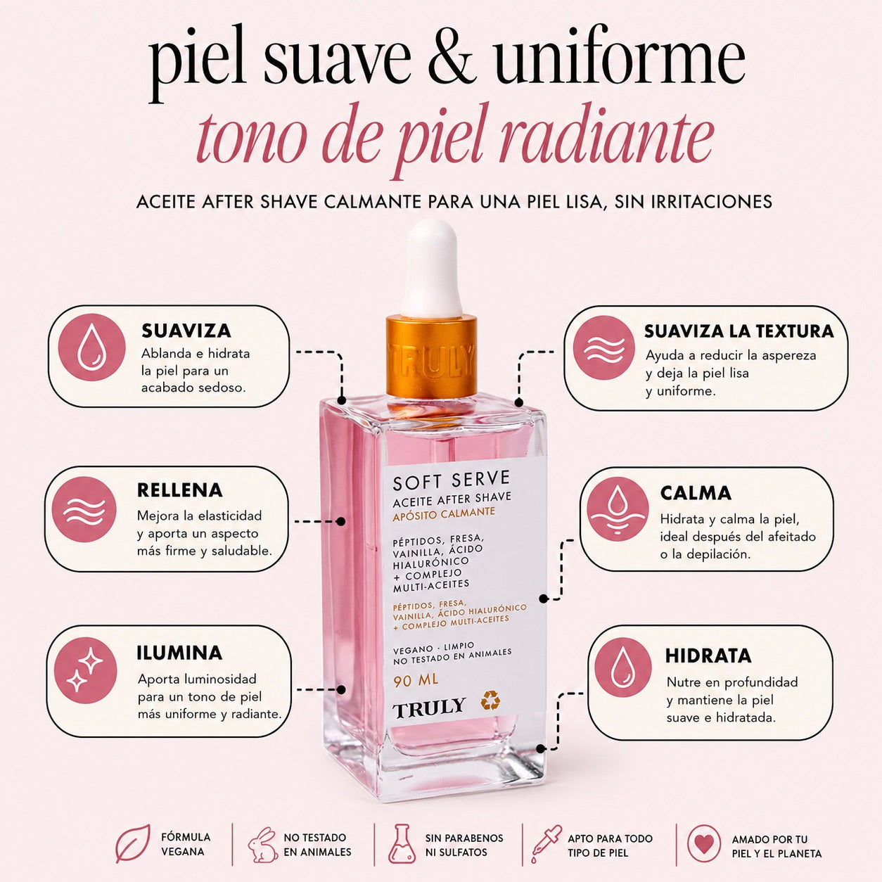 Aceite Aromático After Shave - Piel Suave y Sin Granitos Después del Afeitado