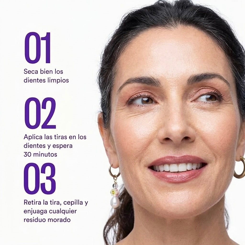 Tiras Blanqueadoras para Dientes – Sonrisa Más Blanca al Instante