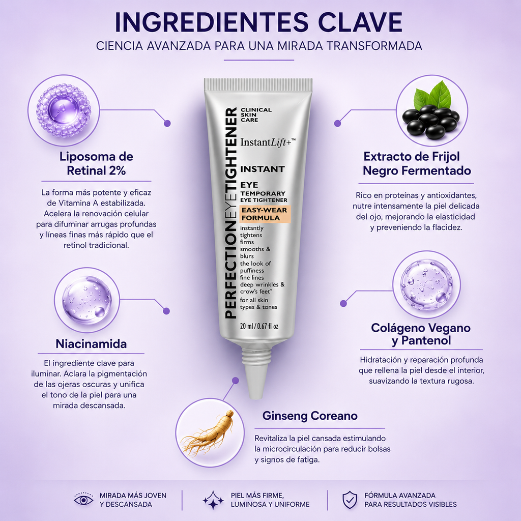 InstantLift+™ – Gel Tensor Rejuvenecedor para Ojos