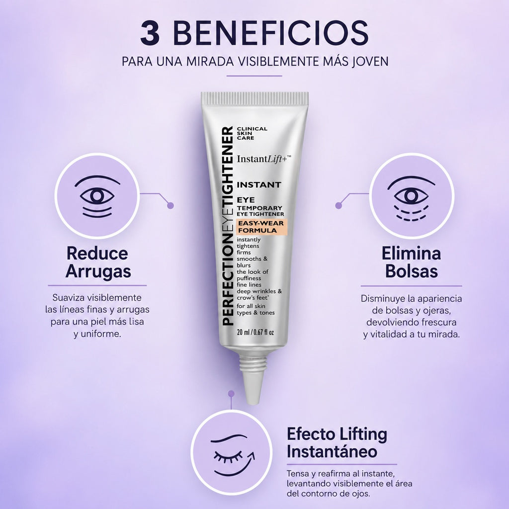 InstantLift+™ – Gel Tensor Rejuvenecedor para Ojos